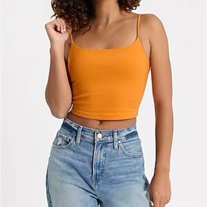 Women's Orange Express Body Contour Top NWT